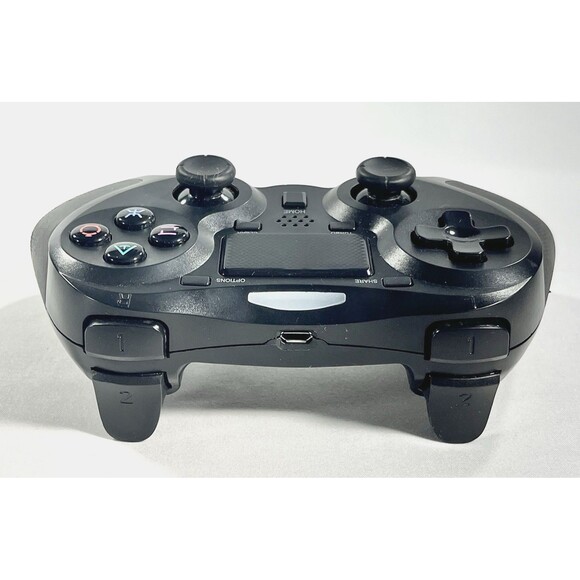 Terios Wireless Black Controller P4-5S for PlayStation 4 Vibration Tested - Picture 4 of 8